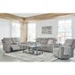 Ashley Barnsana Power Recliner in Ash, , large