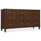 Hooker Furniture Archives 6-Drawer Dresser in Classic Walnut, , large