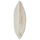 Classic Home Sintra 22" Square Throw Pillow in Ivory and Natural, , large