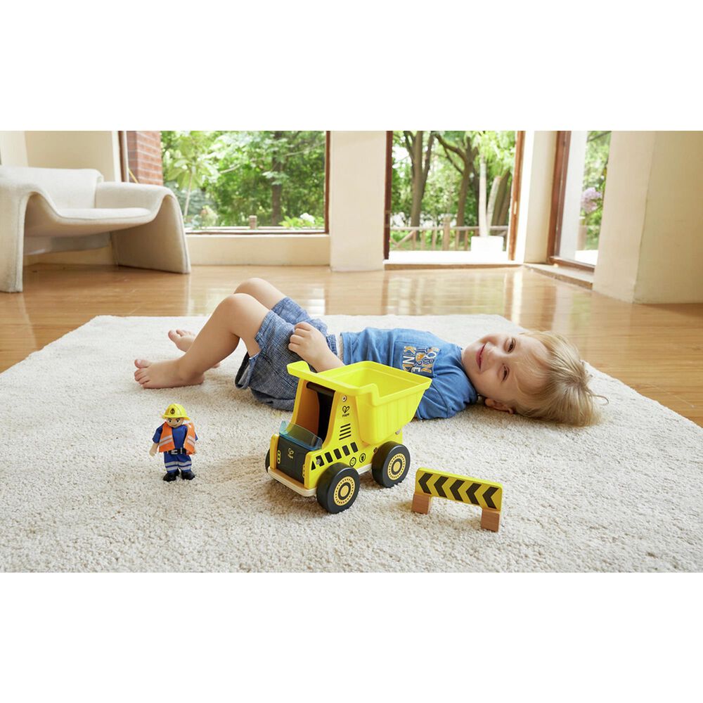 Hape Toys Hauler Dump Truck in Multicolor, , large