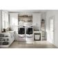 Maytag 5 Cu. Ft. Front Load Washer and 7.3 Cu. Ft. Gas Dryer Laundry Pair with Pedestal in White, , large