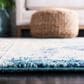 Safavieh Madison MAD418N 2"2" x 6" Dark Blue and Yellow Runner, , large