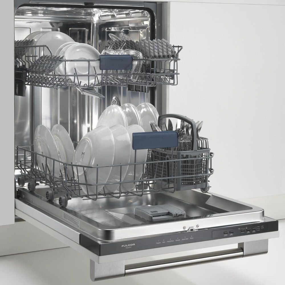 Fulgor Milano 24 Overlay Build-In Dishwasher in Panel Ready, , large