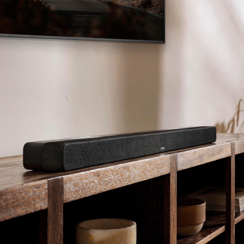 Denon 3.1.2 Channel Soundbar with Dolby Atmos and Subwoofer in Black, , large