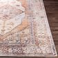 Surya Amelie 2"7" x 7"10" Camel, Wheat, Ivory, Saffron, Orange and Blue Runner, , large