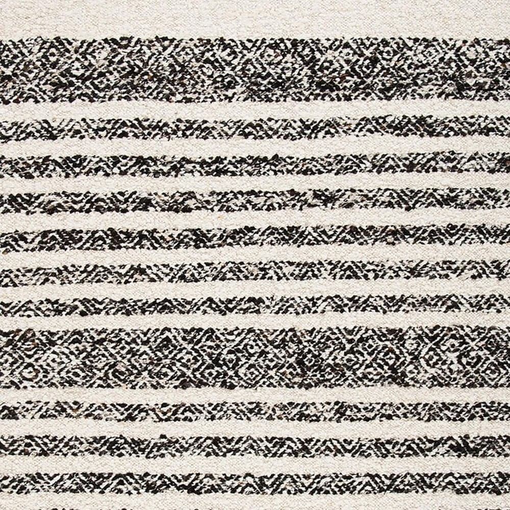 Safavieh Natura NAT329Z 8&#39; x 10&#39; Black and Ivory Area Rug, , large