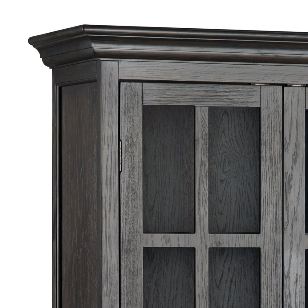 Crestview Collection Curio in Stained Black Shop NFM