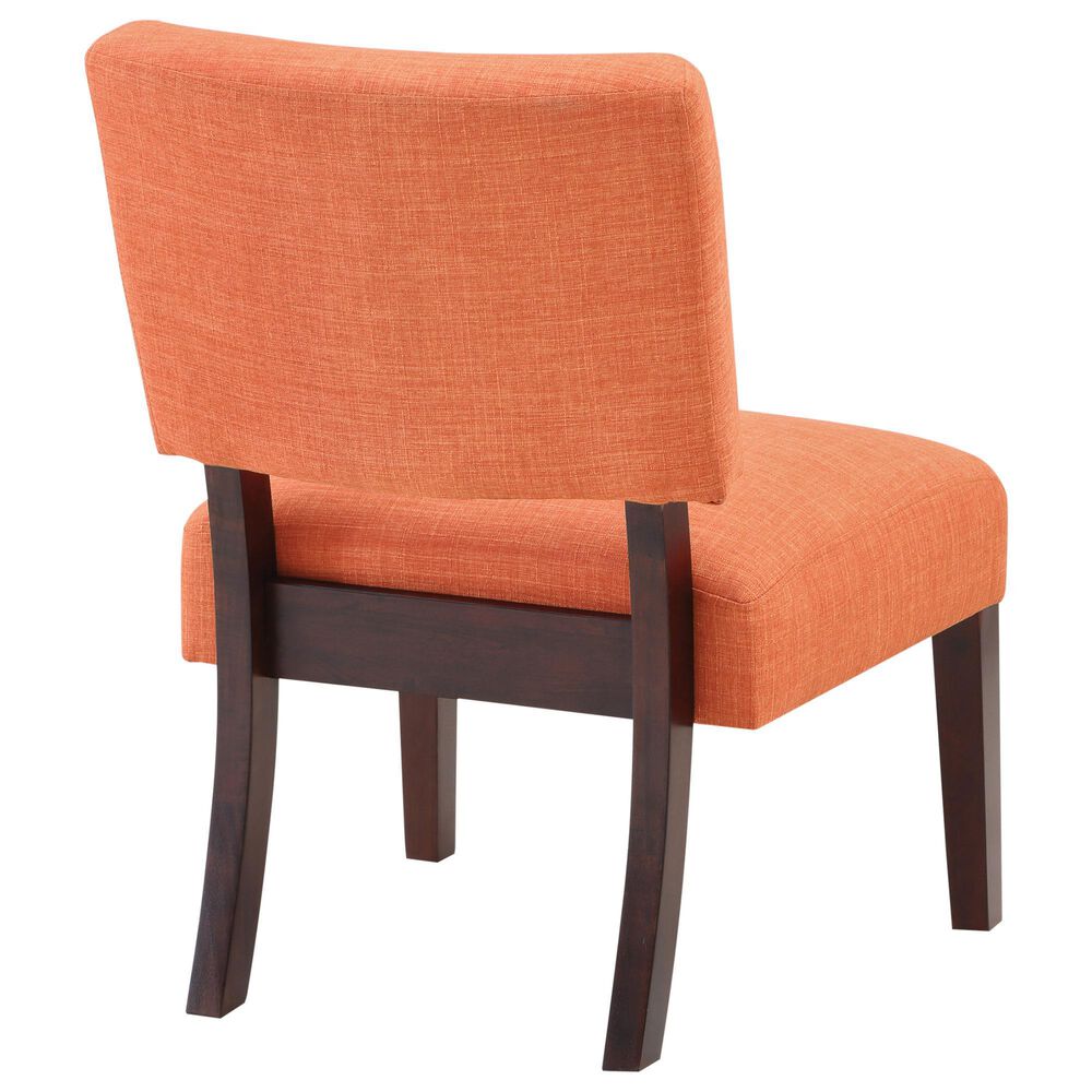 OSP Home Jasmine Accent Chair in Tangerine, , large