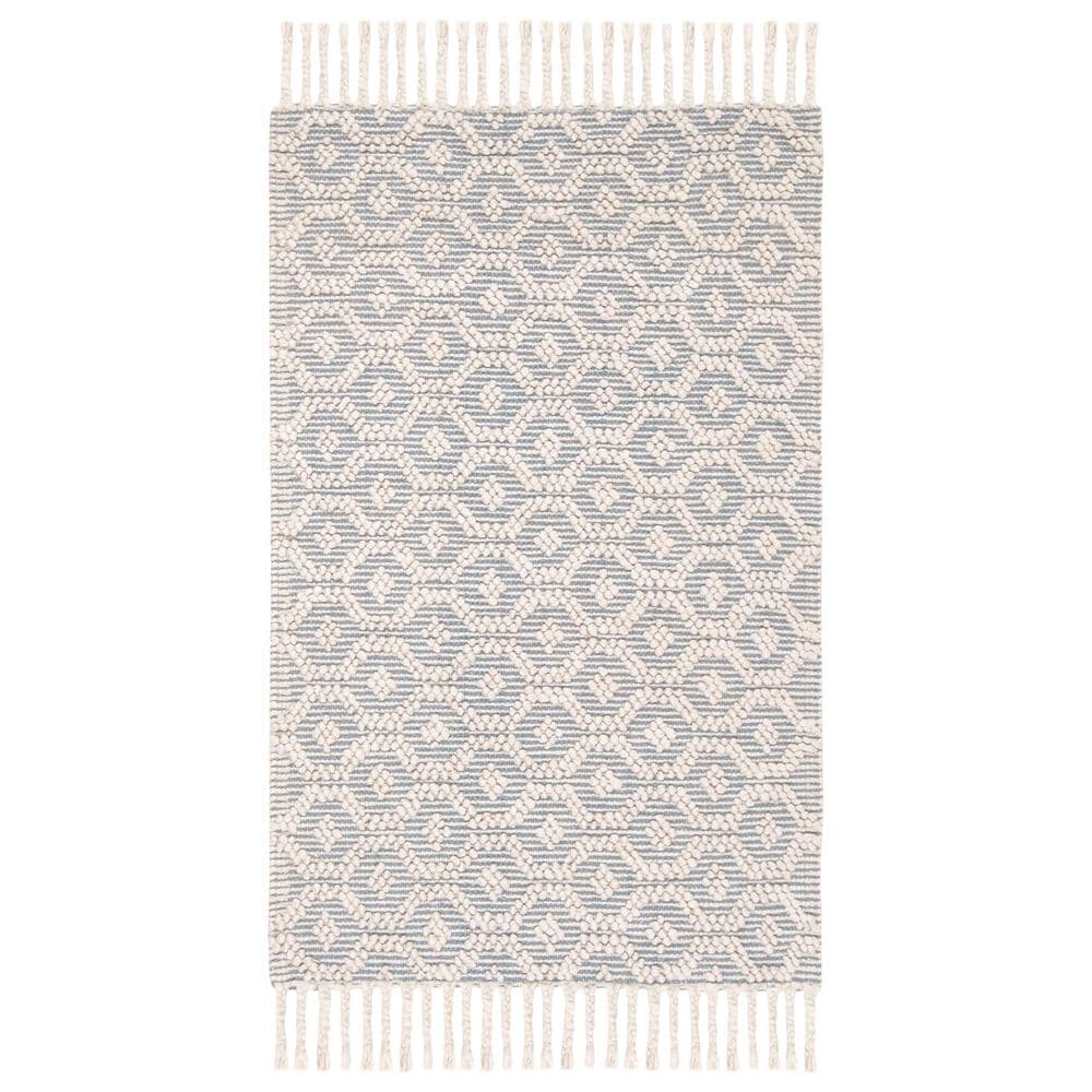 Safavieh Natura NAT318F 3" x 5" Grey Area Rug, , large