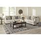 Signature Design by Ashley Callisburg Stationary Sofa in Linen, , large