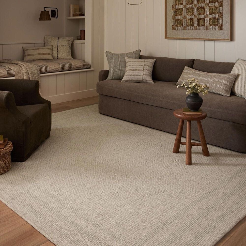 Amber Lewis x Loloi Windsor 7&#39;9&quot; x 9&#39;9&quot; Ivory and Spa Area Rug, , large