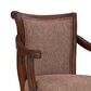 Linon Home Decor Brandon Swivel Bar Stool in Cherry, , large