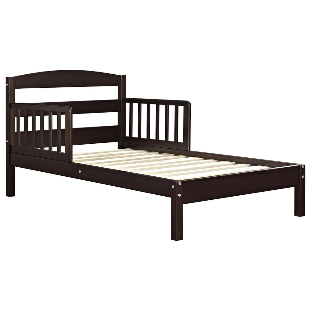DHP Jackson Toddler Bed in Espresso, , large