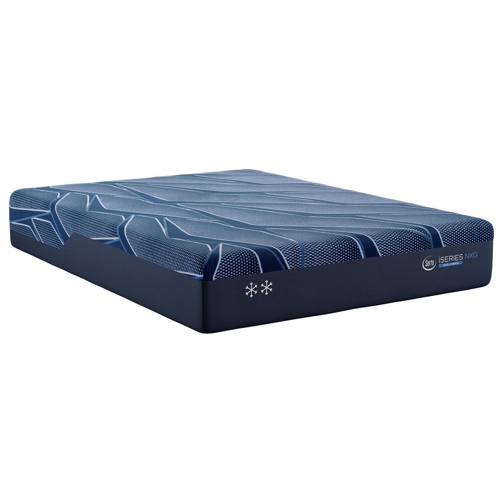 Serta iSeries NXG 2500 Hybrid Plush King Mattress with High Profile Box Springs, , large