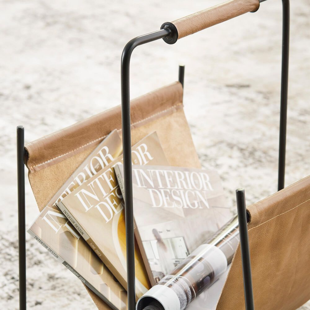 Ashley Faronworth Magazine Rack in Black, , large