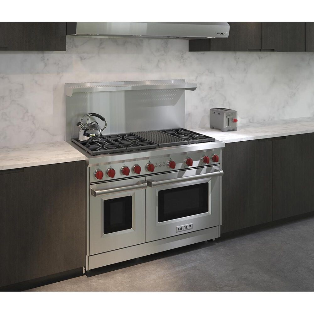 Wolf 48" Freestanding Gas Range Nebraska Furniture Mart