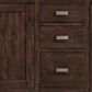 James Martin Vanities Addison 72" Double Bathroom Vanity in Mid-Century Acacia with 3 cm Parisien Bleu Quartz Top and Rectangular Sinks, , large