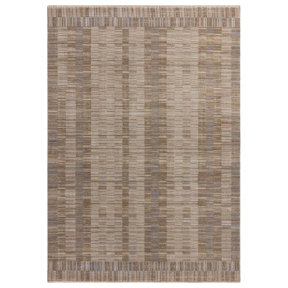 Amber Lewis x Loloi Cali 6"7" x 9"2" Natural and Multicolor Area Rug, , large