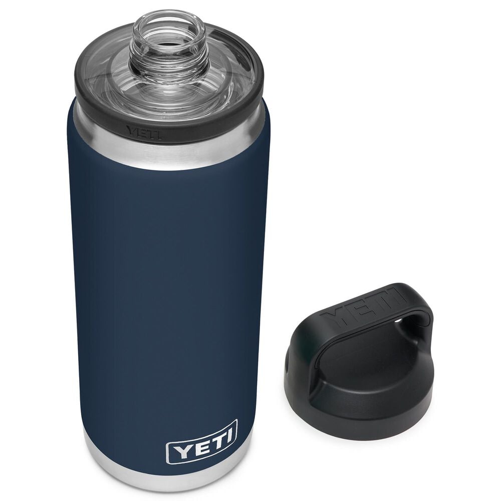YETI Rambler 26 Oz Water Bottle with Chug Cap in Navy, , large
