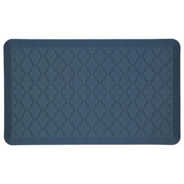Karastan Dri-Pro Comfort Classic Lattice 4900-17348 1"6" x 2"6" Blue Area Rug, , large