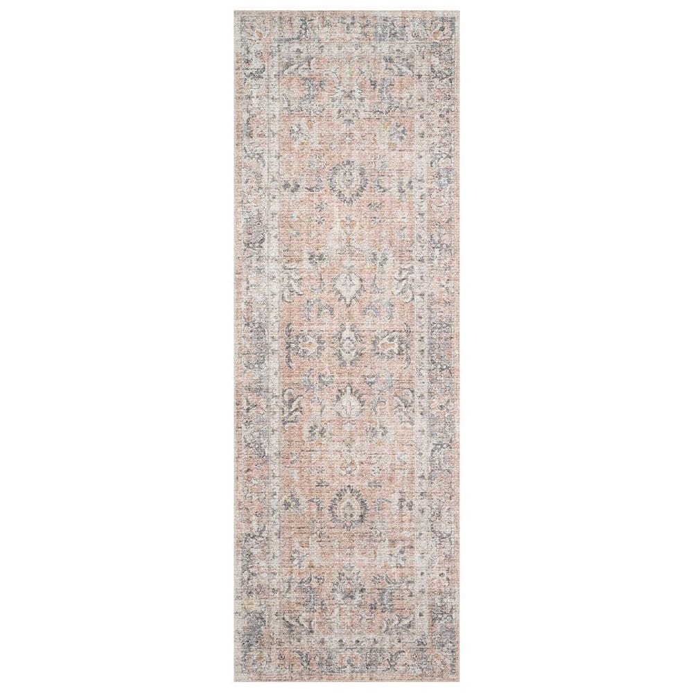 Loloi II Skye SKY-01 2"6" x 7"6" Blush and Grey Runner, , large
