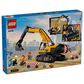 LEGO City Yellow Construction Excavator, , large