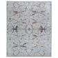 Feizy Melrose 2"6" x 7"3" Blue and Multicolor Runner, , large