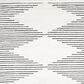 Novogratz Ferris FRR-1 5"3" x 7"2" Ivory Area Rug, , large