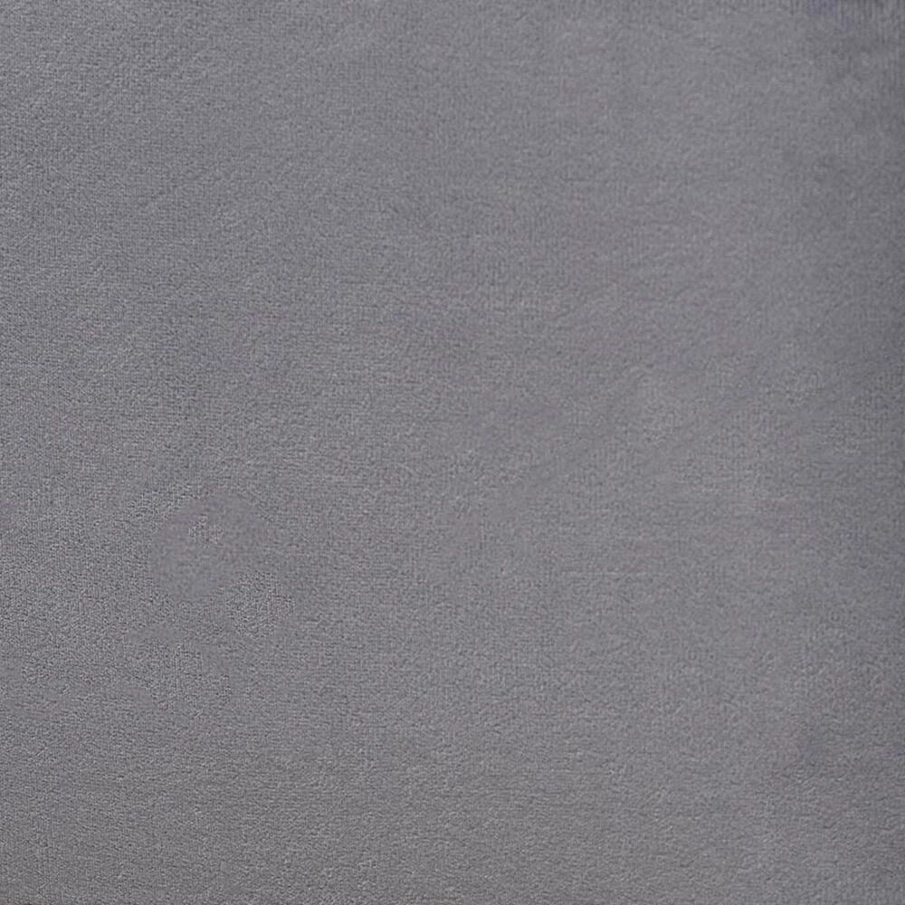 Baxton Studio Simone Upholstered Ottoman in Grey, , large