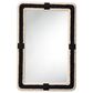 Splendor Living Yardwick Wall Mirror in Black and Off White, , large