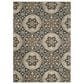 Safavieh Lyndhurst 8" x 11" Slate Blue and Beige Area Rug, , large