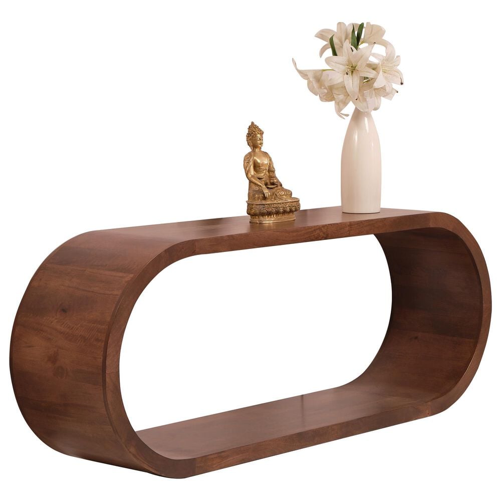 Jaipur Home Yareli Console Table in Reddish-Brown, , large