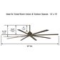 Minka-Aire Xtreme H2O 84" Indoor/Outdoor Ceiling Fan in Oil Rubbed Bronze, , large