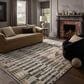 Loloi Bleecker Beige and Stone 9"2" x 13" Area Rug, , large