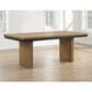 Steve Silver Roatan Dining Table in Natural with Self Storing 16" Table Leaf, , large