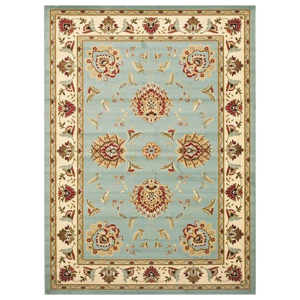 Safavieh Lyndhurst LNH555 8"9" x 12" Blue and Ivory Area Rug, , large