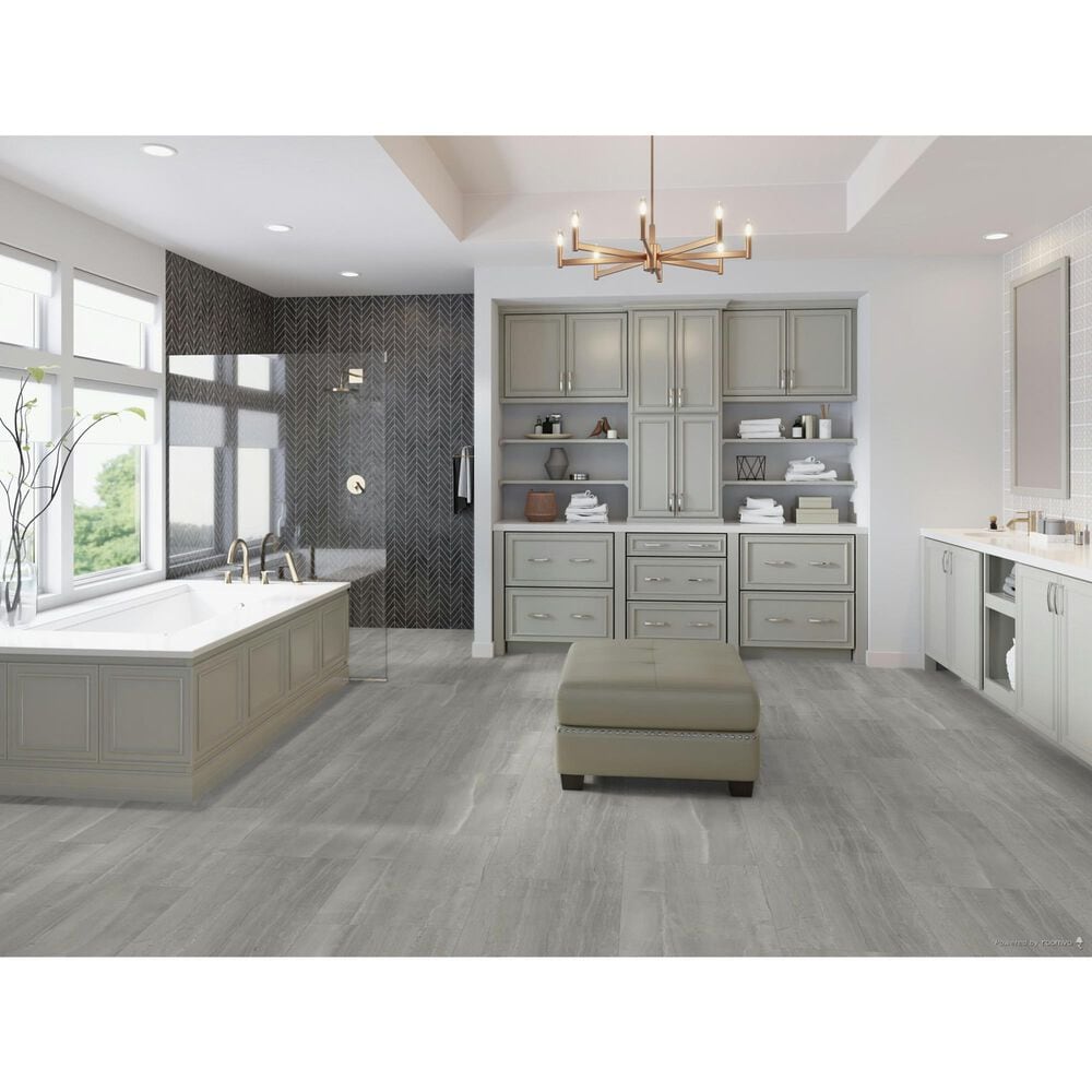 Fuzion SmartDrop Elite Chalk 18&quot; x 36&quot; Luxury Vinyl Tile, , large