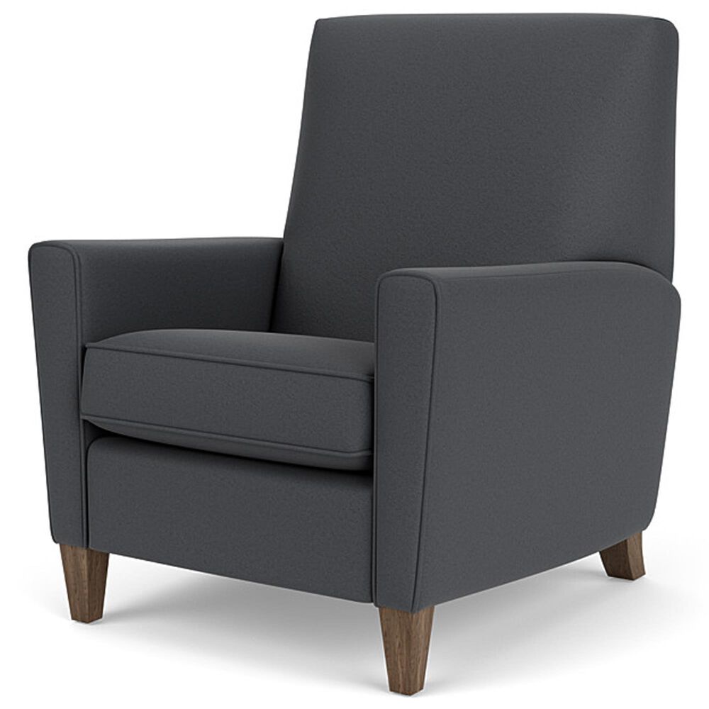 Flexsteel Digby High-Leg Manual Recliner in Denim, , large