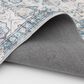 Central Oriental Trisha Yearwood Belmont Daken 5" x 7" Blue and Ivory Area Rug, , large