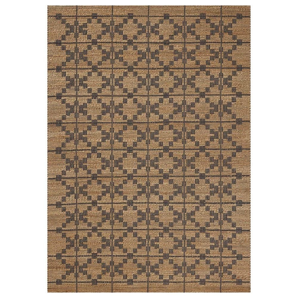 Chris Loves Julia x Loloi Judy 9"3" x 13" Natural and Graphite Area Rug, , large