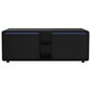 Mayberry Hill Halo Smart Coffee Table with Fridge and Speaker in Black, , large