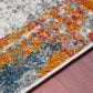 Amer Rugs Montana 2" x 3" Orange and Blue Area Rug, , large