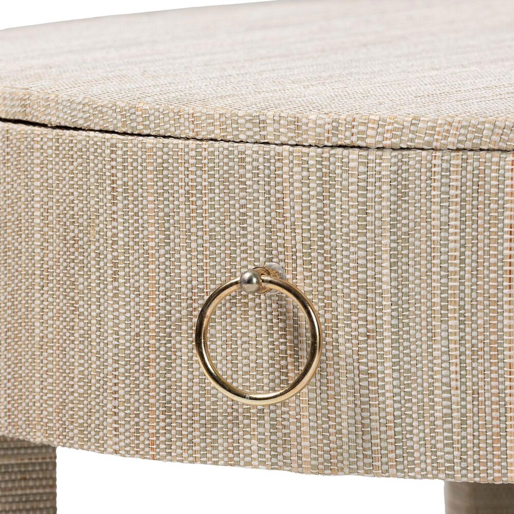 Baxton Studio Sadia 1-Drawer Nightstand in Natural, , large