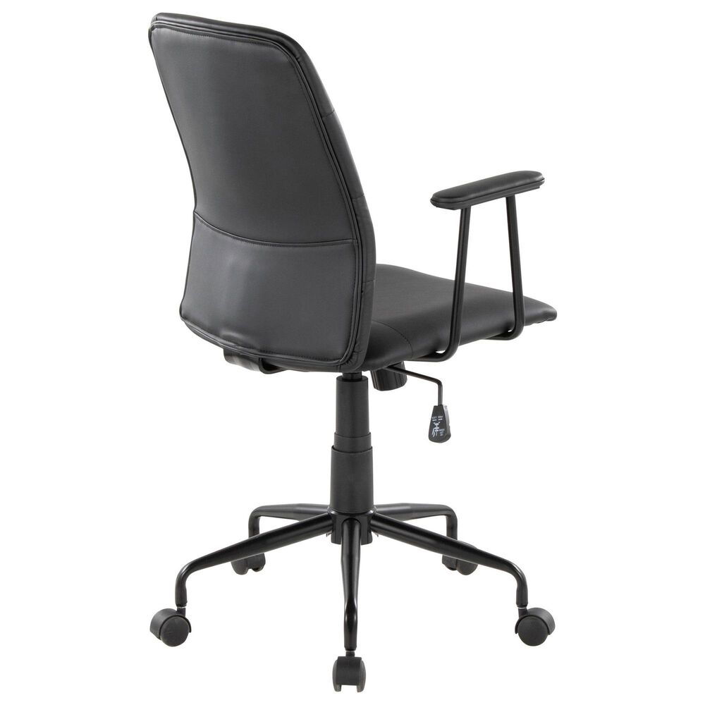 Lumisource Fredrick Office Chair in Black, , large