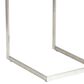 Lumisource Zenn End Table in Stainless Steel and Clear, , large