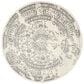 Safavieh Adirondack ADR101B-10R 10" x 10" Ivory/Silver Round Rug, , large