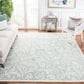 Safavieh Micro-Loop MLP379F 4" x 6" Gray and Ivory Area Rug, , large