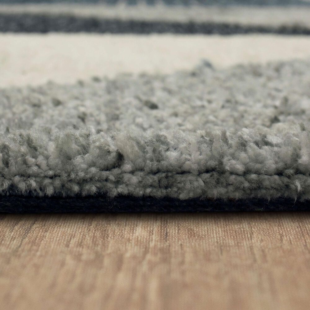 Drew and Jonathan Home Bowen Oblique 8&#39; x 10&#39; Blue Area Rug, , large