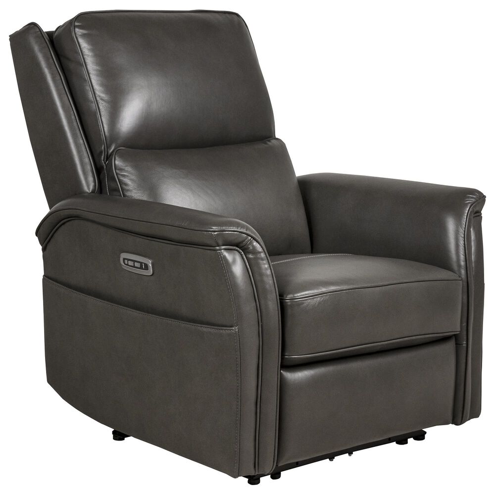 Sienna Designs Leather Power Recliner in Charcoal, , large