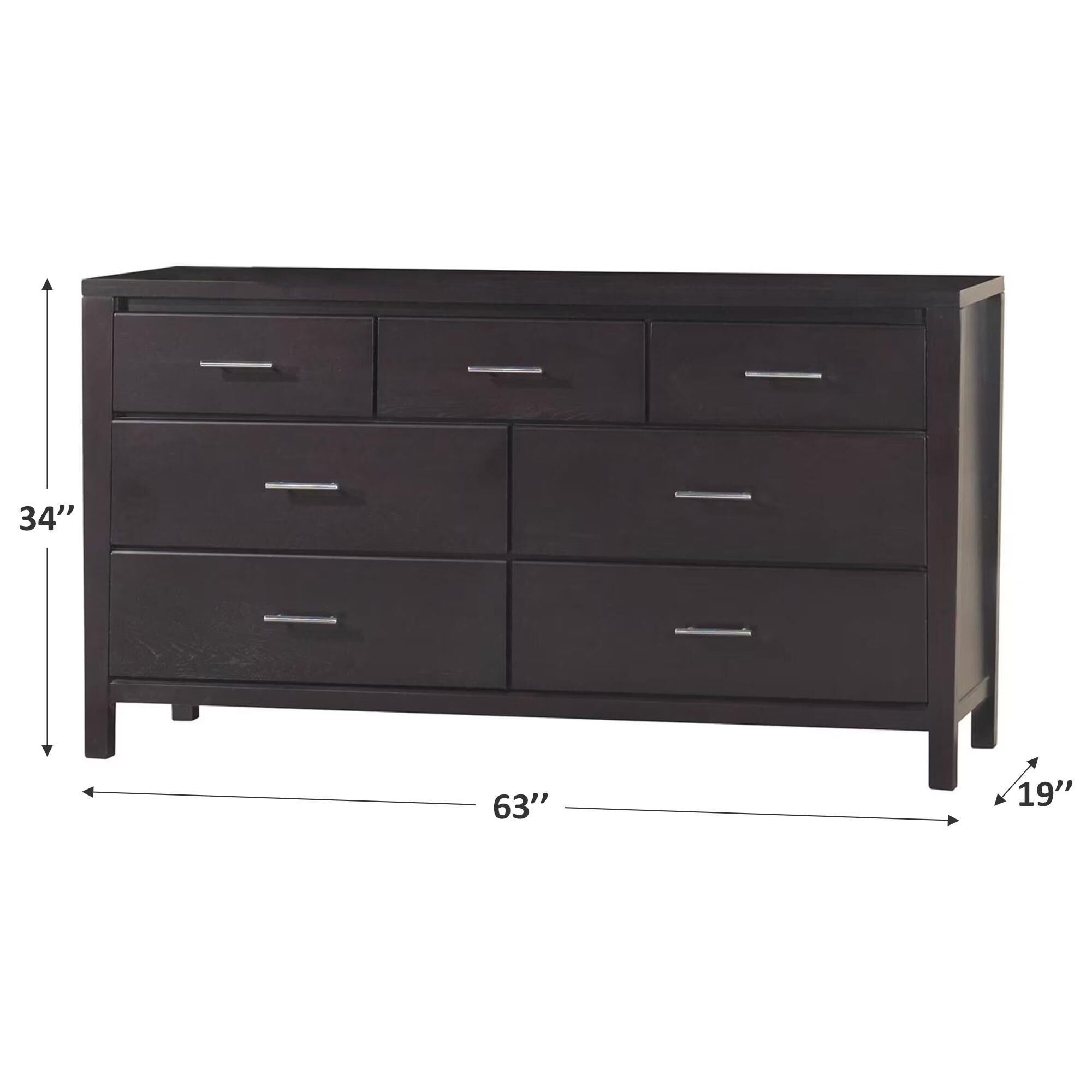 Black dresser without mirror discount